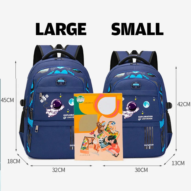 Boys School Bags Waterproof Orthopedic Bagpack