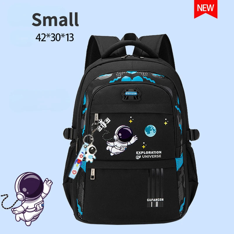 Kids Backpack School Bags Boys Orthopedic Waterproof Primary Schoolbag Book Bag