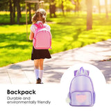 Girls Lightweight School Backpack with Chest Strap