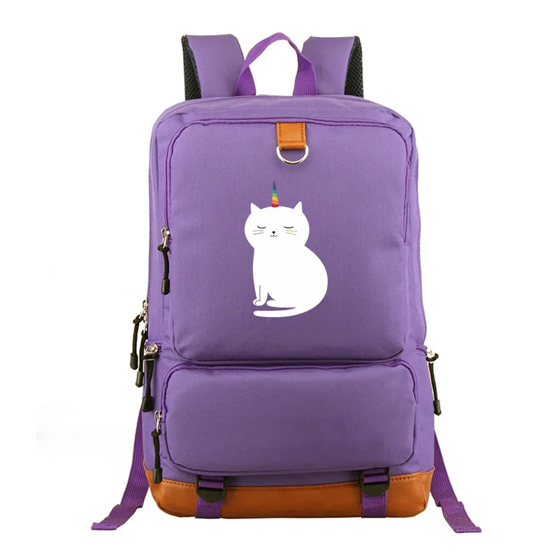 Unicorn Kids Backpack Waterproof Bagpack School Bag For Teenagers