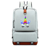 Unicorn Kids Backpack Waterproof Bagpack School Bag For Teenagers