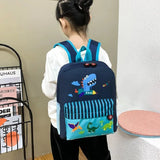 Kids Dinosaur School Bag Lightweight Waterproof Bookbag Boys High Capacity