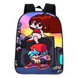 Kids FNF Backpack Music Rhythm Game Kindergarten Bag Boys Girls Bookbags