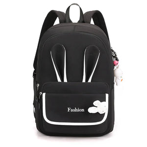 Kids Rabbit Backpack for Girls School Book Bag Waterproof Lightweight