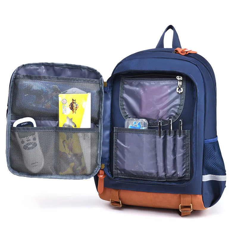 Kids School Bags Girls Boys Orthopedic Backpack