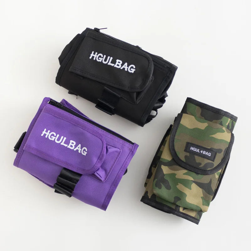 Kids Tactical Shoulder Bag Chest Rig Hip Hop Streetwear Waist Packs
