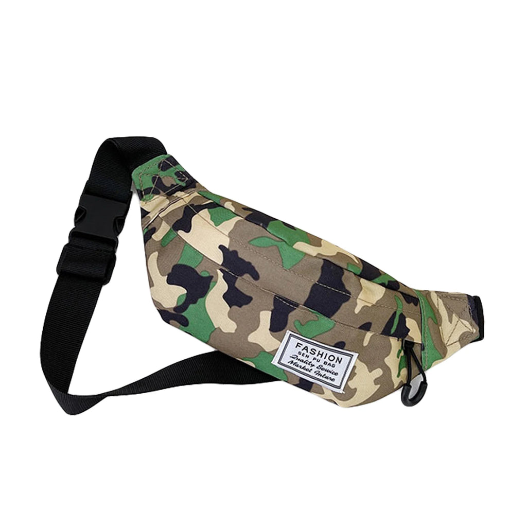 Kids Camo Waist Bag, Chest Pack for Boys Girls, 4 Colors