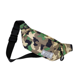 Kids Camo Waist Bag, Chest Pack for Boys Girls, 4 Colors