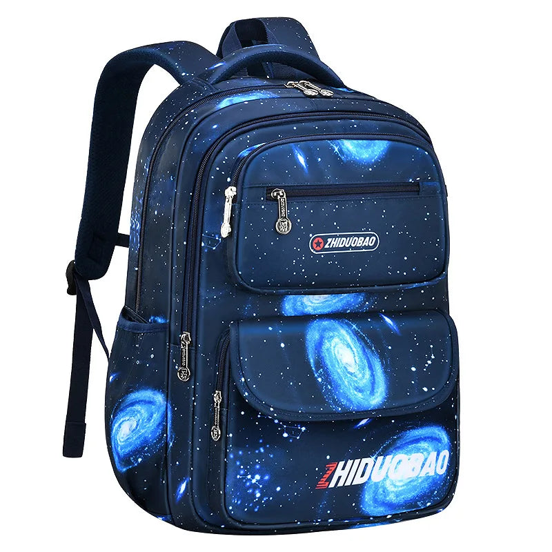 Kids Backpack for Boys Large Orthopedic Waterproof Schoolbag
