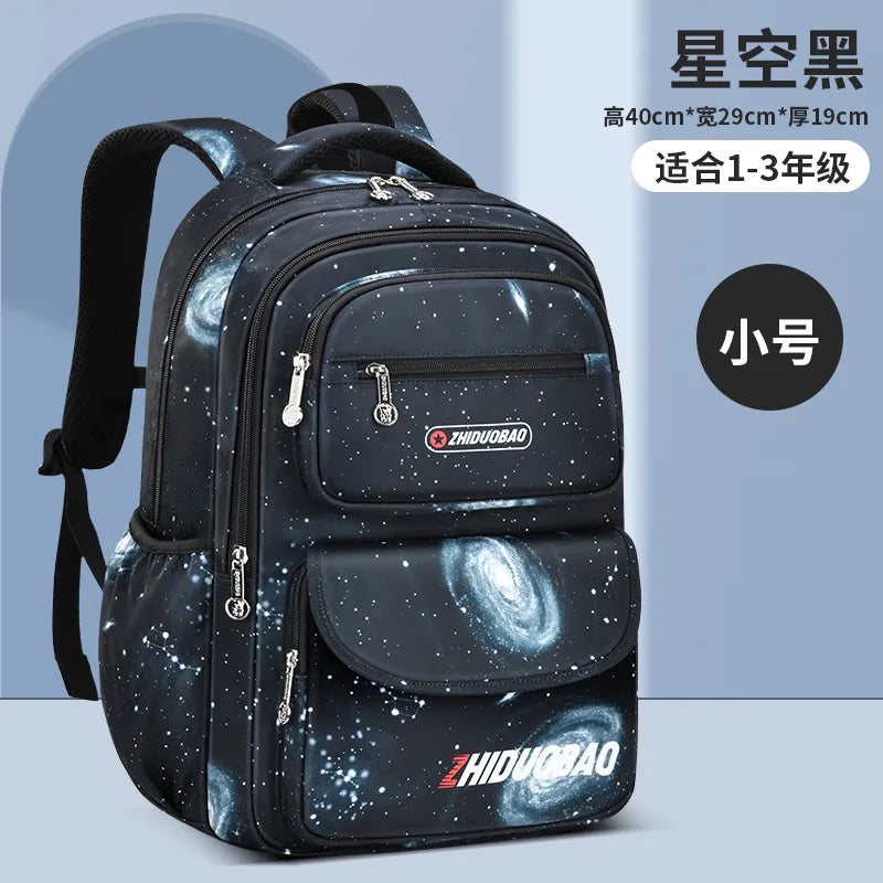 Kids Backpack for Boys Large Orthopedic Waterproof Schoolbag