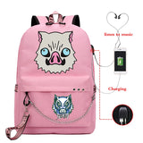Kimetsu No Yaiba Inosuke Anti-theft Backpack
