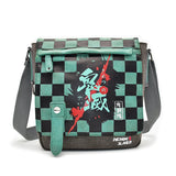 Demon Slayer Tanjirou Nezuko Zenitsu Giyuu Canvas Crossbody Bag