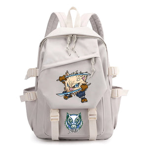 Demon Slayer Manga Hip Hop School Backpack Student Bag