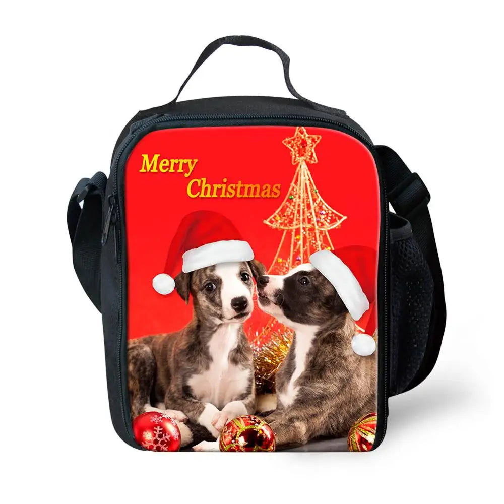Christmas Printing Kindergarten School Bag for Girls