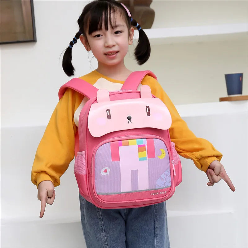 Kids Dinosaur Backpack, Cartoon Schoolbag for 3-6 Year Olds