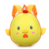 Kindergarten School Bag Boys Girls 3D Eggshell Baby Backpack Children School Bag