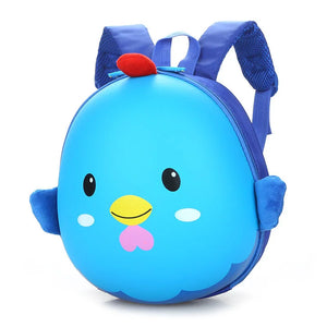 Kindergarten School Bag Boys Girls 3D Eggshell Baby Backpack Children School Bag