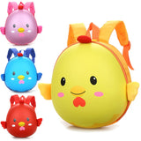 Kindergarten School Bag Boys Girls 3D Eggshell Baby Backpack Children School Bag