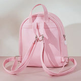 Kindergarten Schoolbag Girl Children's Backpack Leather Cartoon Girl Luminous Kn