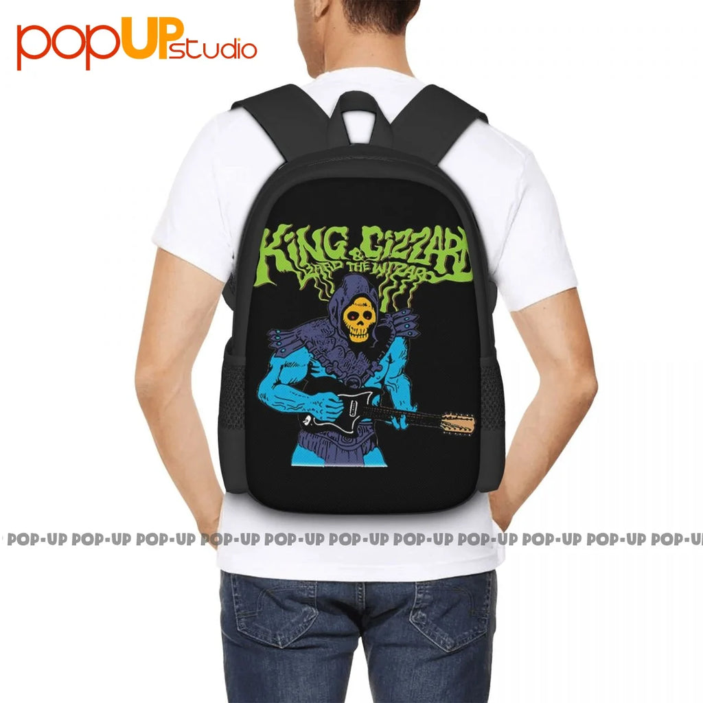 King Gizzard&The Lizard Wizard Planet B Cyboogie Backpack Bookbag