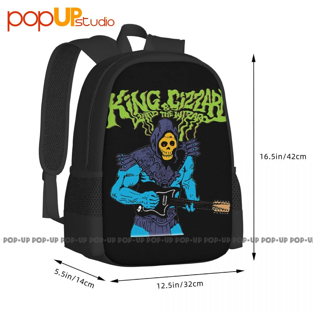 King Gizzard&The Lizard Wizard Planet B Cyboogie Backpack Bookbag