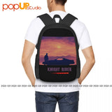 Knight Rider Kitt Hasselhoff 80S Tv Backpack Large Capacity Style Sports Bag