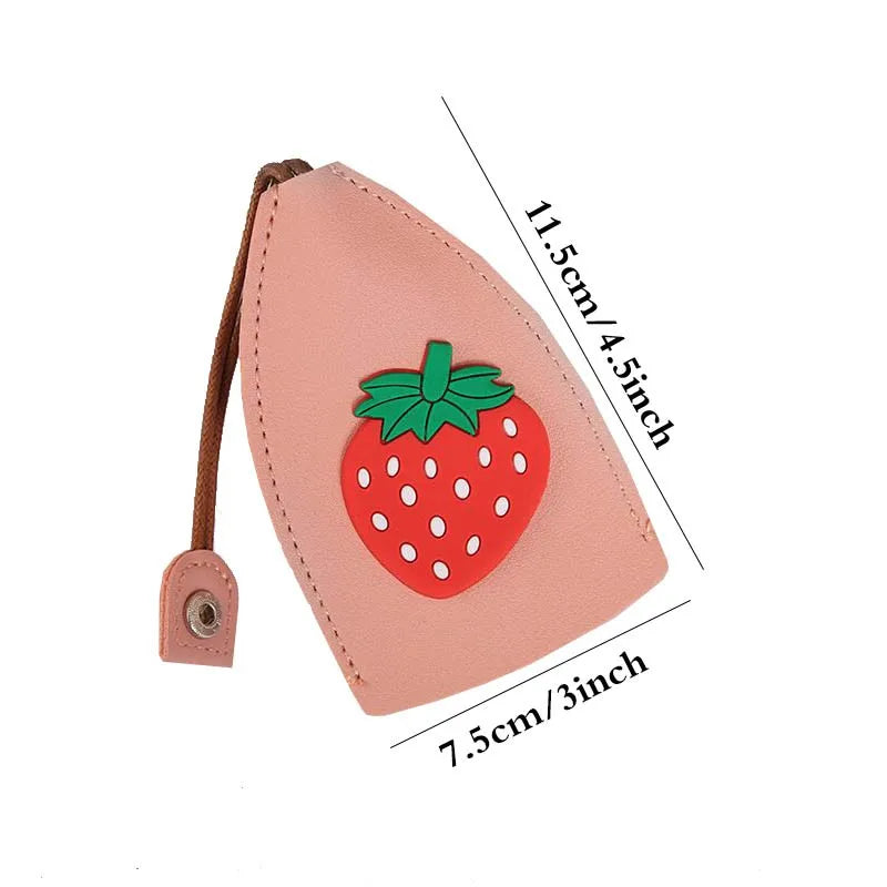 Korea Cartoon Unisex Key Wallet PU Leather Key Bag