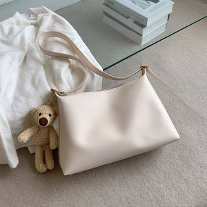 Korea Japanese Style Square Underarm Large Capacity Shoulder Bag