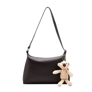 Korea Japanese Style Square Underarm Large Capacity Shoulder Bag