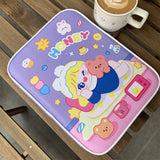 Cartoon Laptop Sleeve 9.7-11 Inch Tablet Cover Pouch Zipper Bag