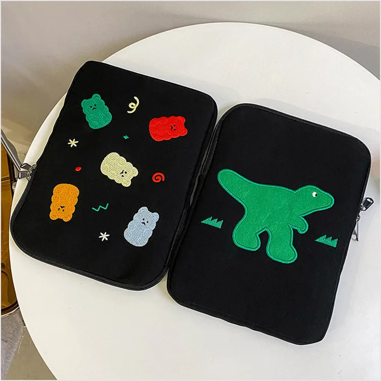 Cartoon Laptop Sleeve for IPad Pro 9.7 10.2 11 13Inch