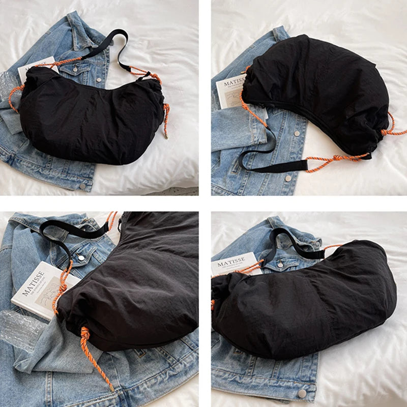 Casual Shoulder Handbags for Women Large Capacity Dumpling Shoulder Bag