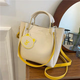 Harajuku Shoulder Bag Large Capacity Tote Work Handbag for Girls