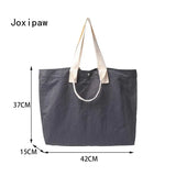 Casual Large Capacity Canvas Tote Bag for Women
