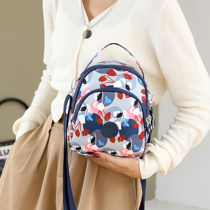 Ladies Messenger Bag Travel Backpack Large Capacity Shoulder Bag