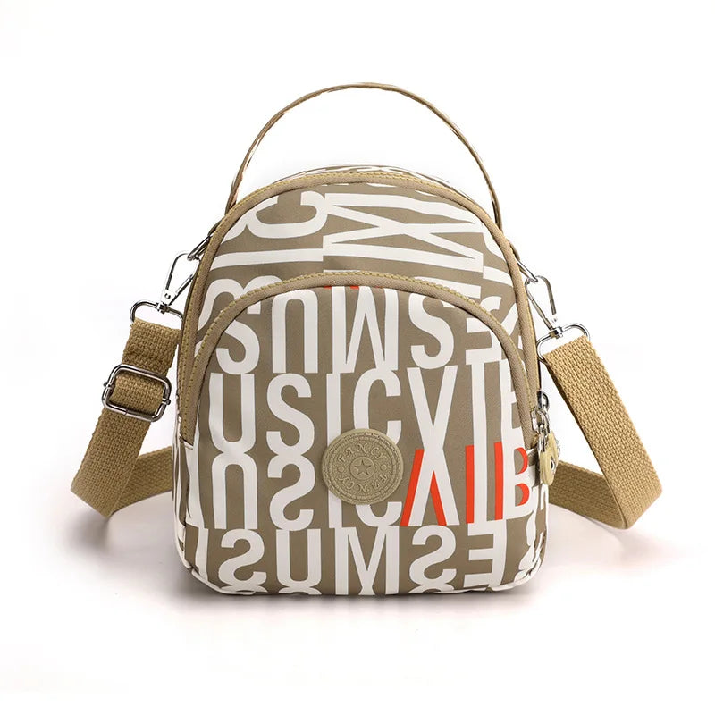 Ladies Messenger Bag Travel Backpack Large Capacity Shoulder Bag