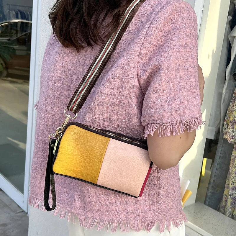 Casual Sling Purses And Handbags Women Leather Shell Shoulder Messenger