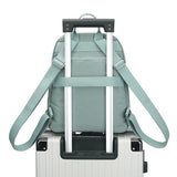 Solid Women's Backpack Large Capacity Nylon Cloth Girls Schoolbag