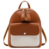 Women Double Pull Bump Small Backpack Spring Summer Diagonal Bag