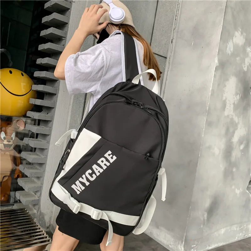 Casual Outdoor Backpack Large Capacity Student School Bag