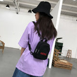 Small Canvas Girl Mini Backpack For Women Waterproof Travel Bag