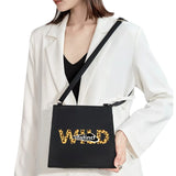 Leopard Pattern Diagonal Shoulder Bag for Women - High-end Party Evening Bag