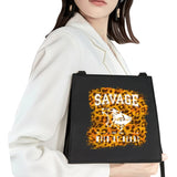 Leopard Pattern Diagonal Shoulder Bag for Women - High-end Party Evening Bag