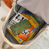 College Style Girl Backpacks Large Capacity Nylon Book Bags
