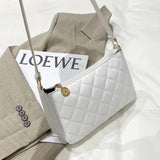 Embroidered Crossbody Bag with Chain Strap
