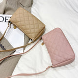 Embroidered Crossbody Bag with Chain Strap