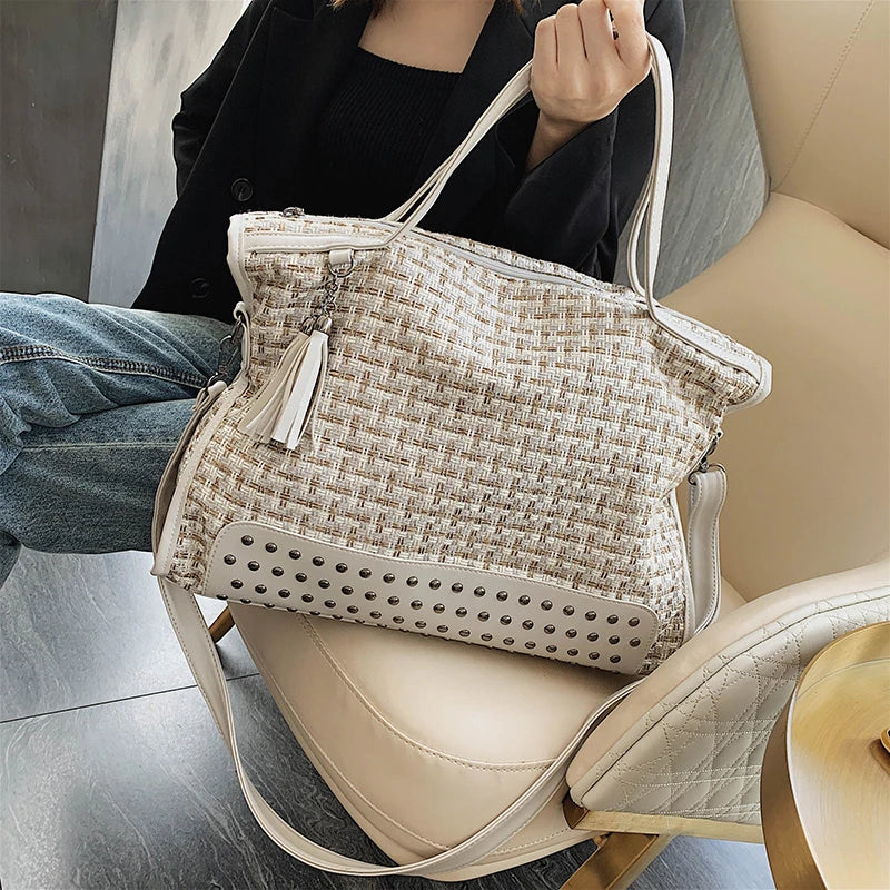 Large Capacity Women Handbag Shoulder Crossbody Tote Messenger Bag