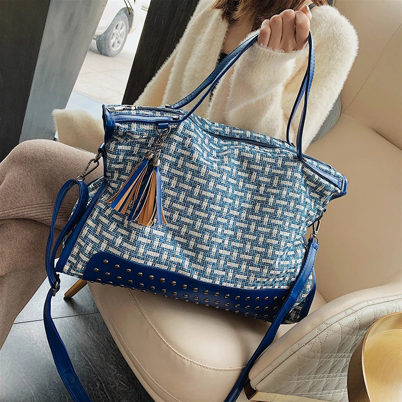 Large Capacity Women Handbag Shoulder Crossbody Tote Messenger Bag