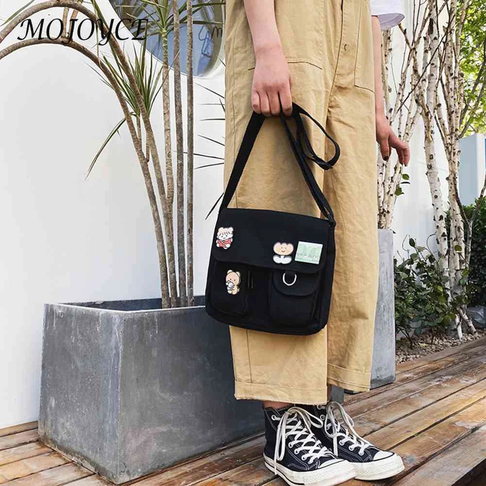 Canvas Crossbody Shoulder Bag for Women Outdoor Traveling