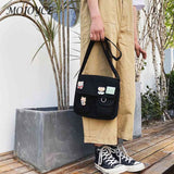 Canvas Crossbody Shoulder Bag for Women Outdoor Traveling